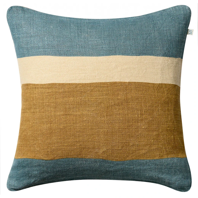Manali Kuddfodral 50x50 cm, Heaven Blue / Khaki