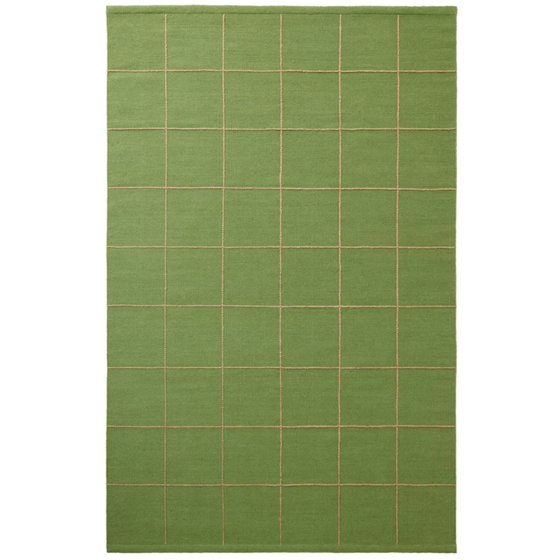 Milan Matta 230x320 cm, Beige / Cactus Green