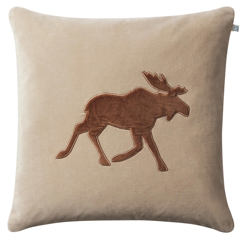 Moose Kuddfodral 50x50 cm, Tan