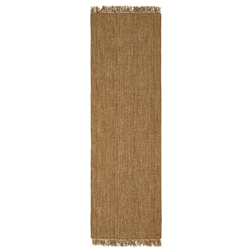 Nanda Dhurry Ullmatta 80x250 cm, Beige