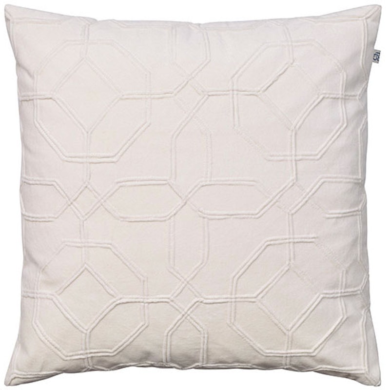 Nandi Kuddfodral 50x50 cm, Ivory