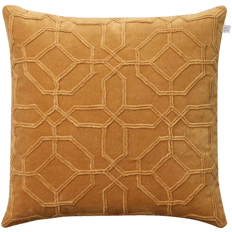 Nandi Kuddfodral 50x50 cm, Masala Yellow