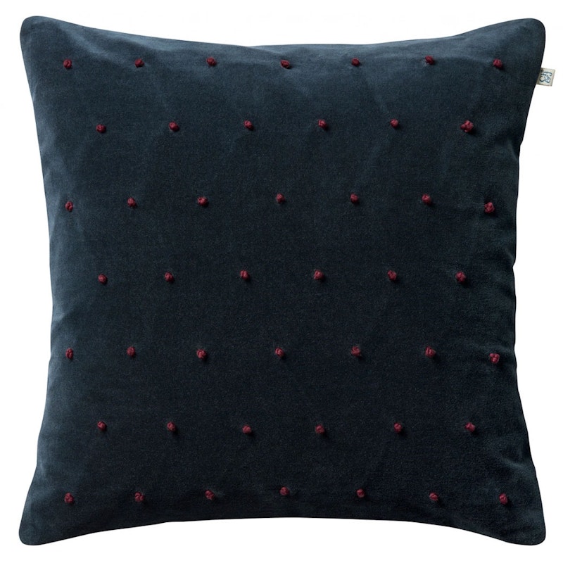 Roma Kuddfodral 50x50 cm, Sea Blue / Ruby