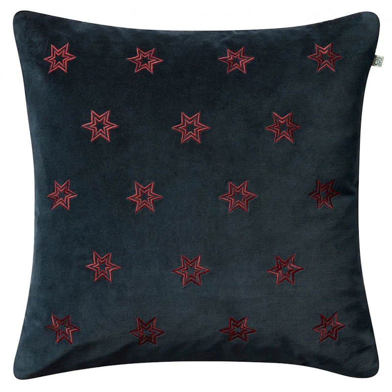 Star Kuddfodral 50x50 cm, Sea Blue