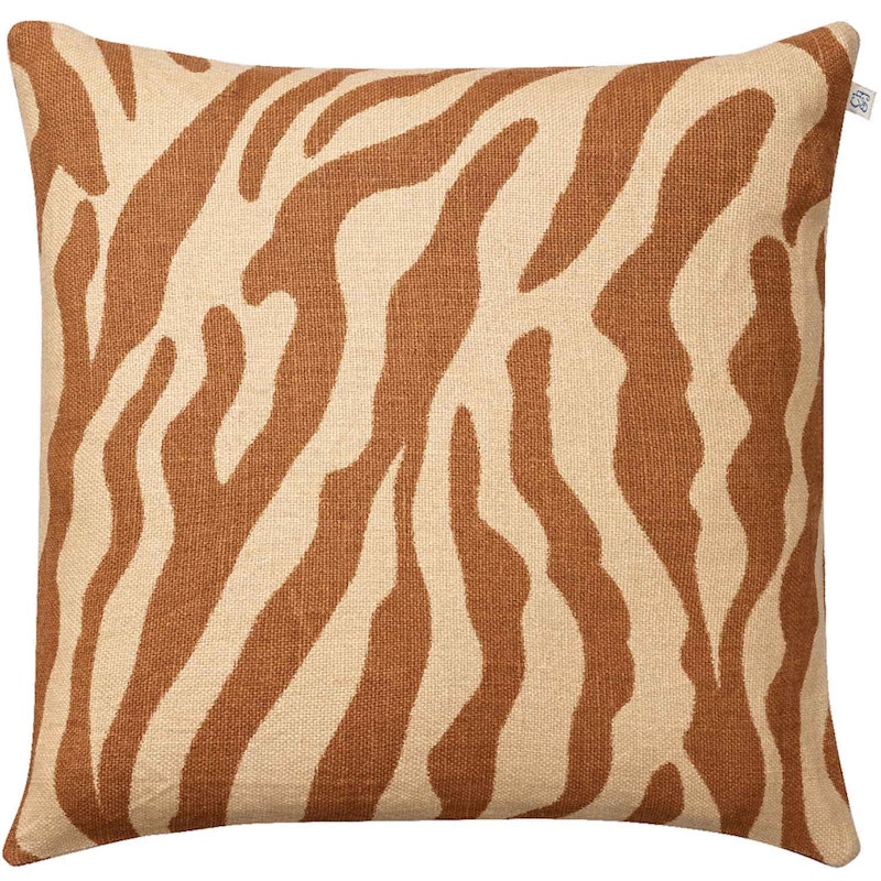 Zebra Kuddfodral 50x50 cm, Taupe