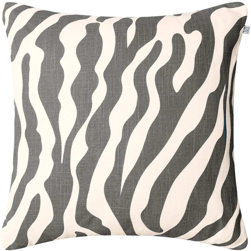 Zebra Kudde 50x50 cm Utomhus, Grå / Off-white