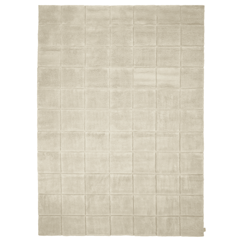 Grid Ullmatta 170x230 cm, Ivory