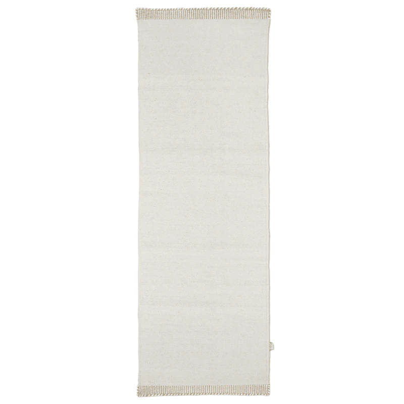 Pure Ullmatta 80x250 cm, Off-white
