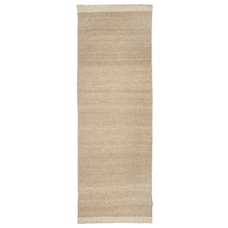 Pure Ullmatta 80x250 cm, Natural Beige