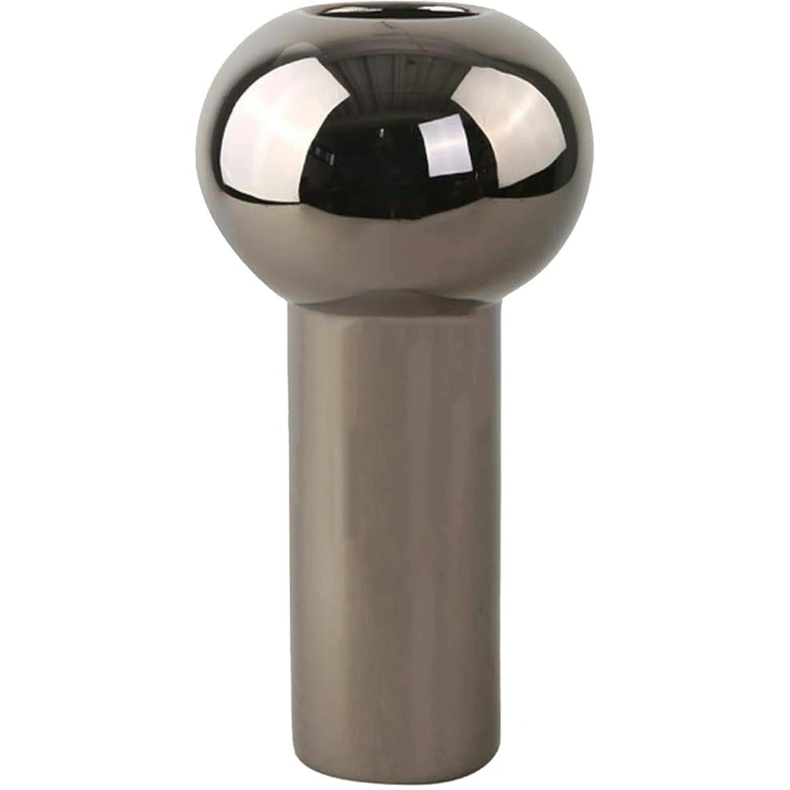 Cooee Design Pillar Vas 32 Cm Dark Silver - Vaser Keramik Dark Silver - HI-028-21-DS