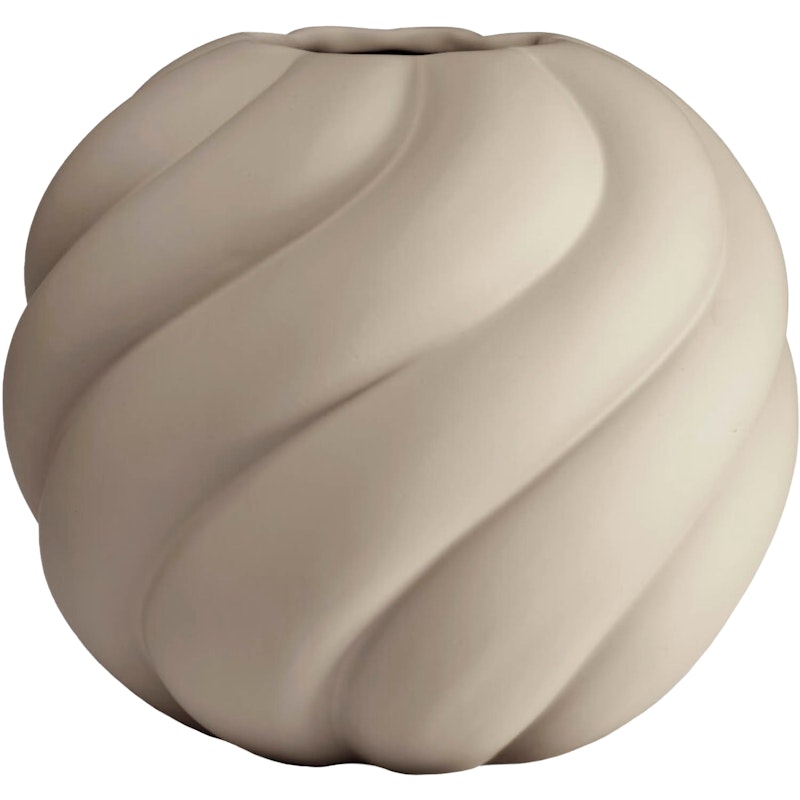 Twist Ball Vas 20 cm, Sand