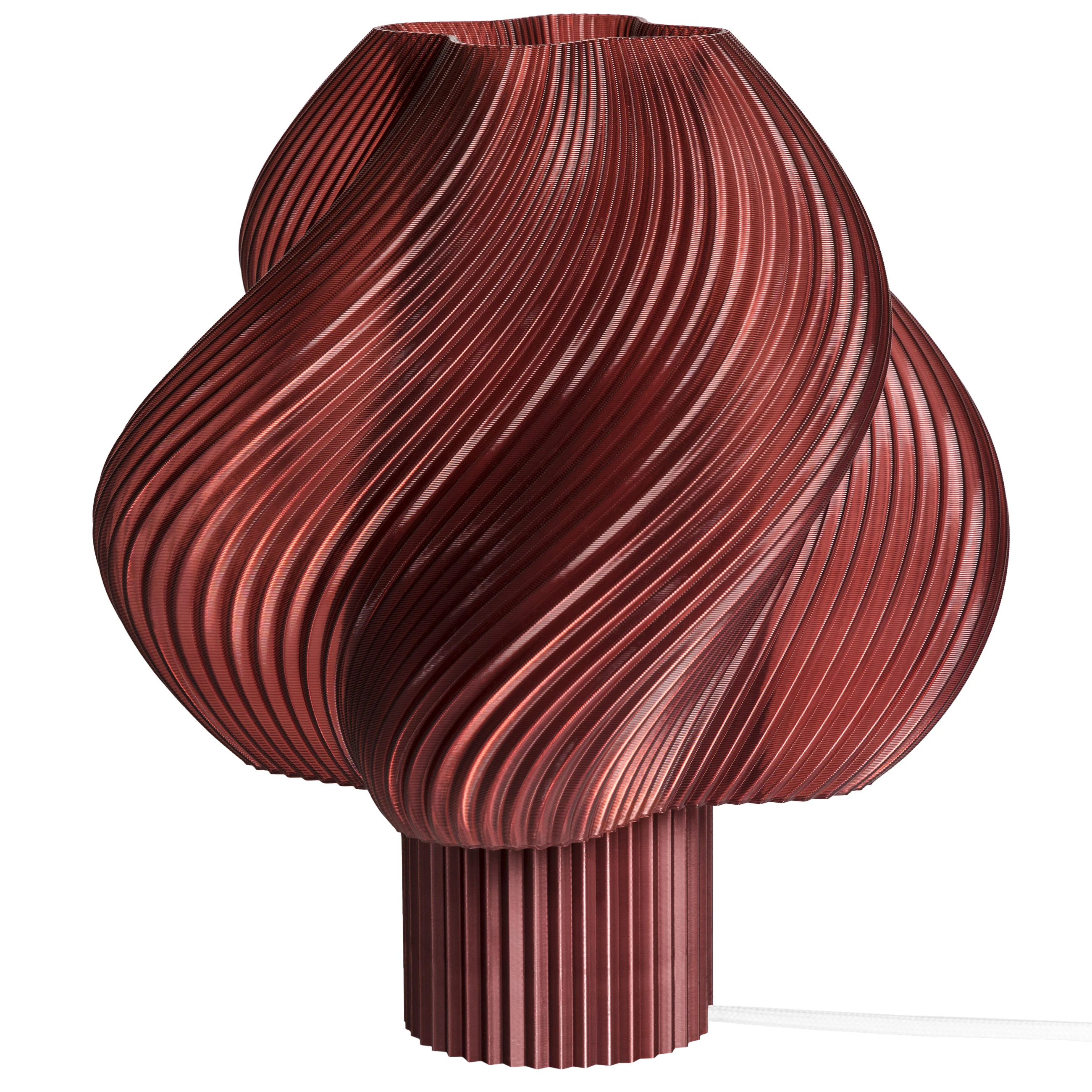 Cr&egrave;me Atelier Soft Serve Bordslampa Grande Cherry - Bordslampor &Aring;tervinningsbar Bioplast Cherry - SSTL021012