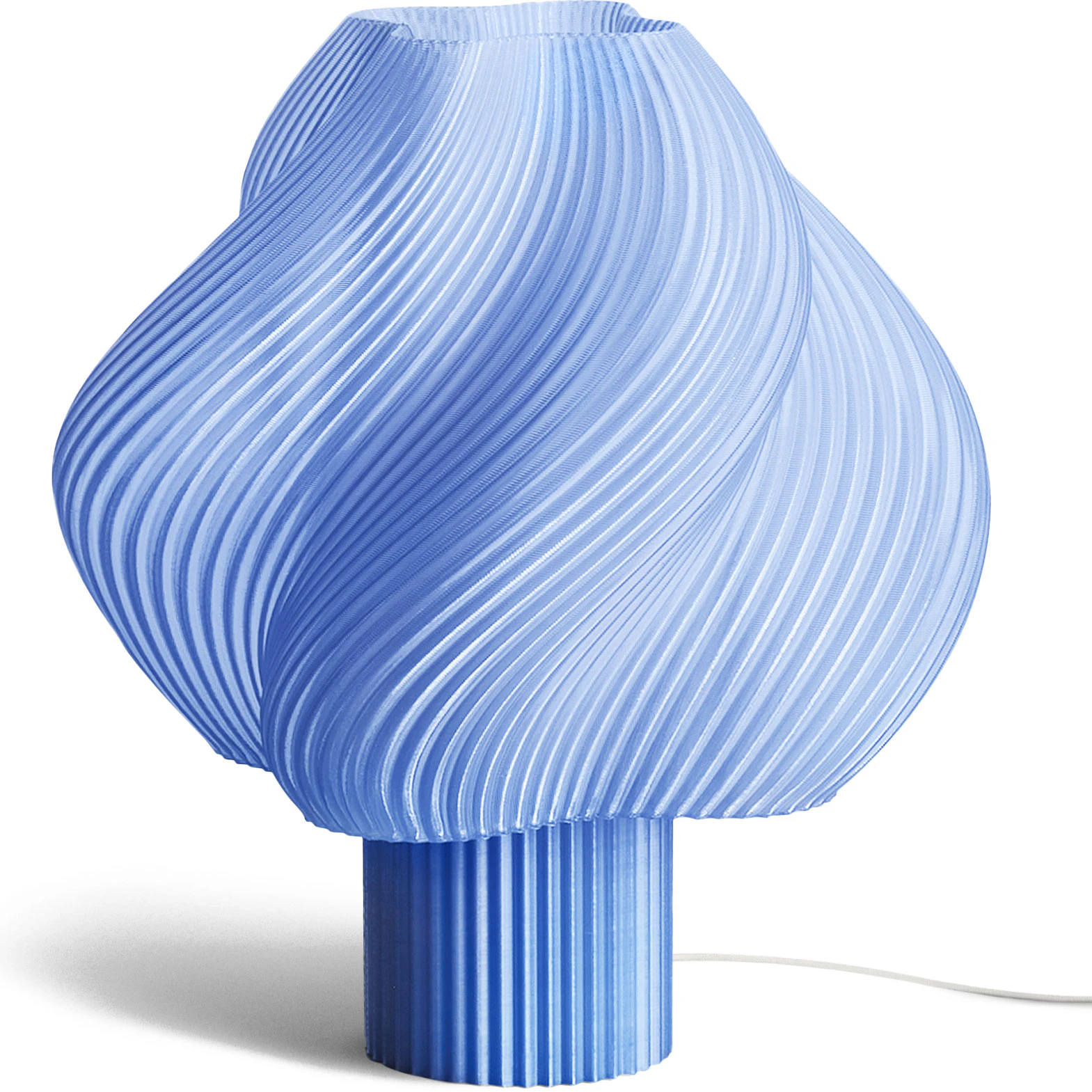 Crème Atelier Soft Serve Mega Golvlampa Blueberry Sorbet - Golvlampor Återvinningsbar Bioplast Blueberry Sorbet - SSFL011009