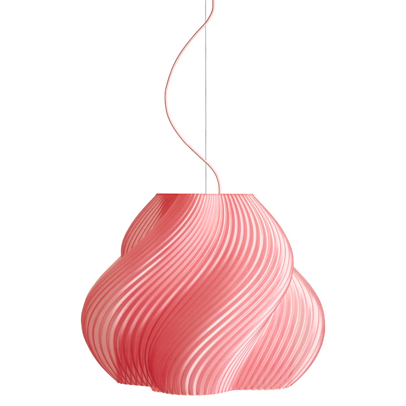 Soft Serve Pendel Mega, Mässing / Peach Sorbet