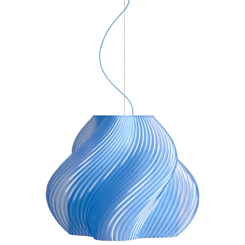 Soft Serve Pendel Mega, Mässing / Blueberry Sorbet