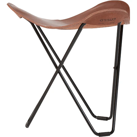 Cuero Flying Goose Pampa Pall Montana/black - Fotpallar L&auml;der Montana - 1400211