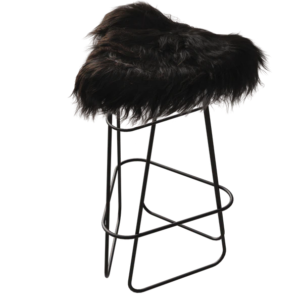Cuero Iceland Barpall 65 Cm Svart / Wild Black - Barstolar St&aring;l Wild Black - 1670111