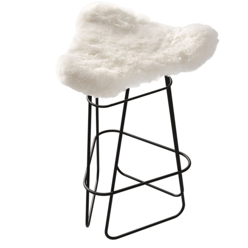 Iceland Barpall 65 cm, Svart / Shorn White