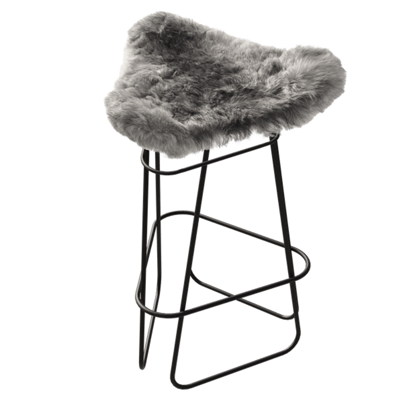 Iceland Barpall 65 cm, Svart / Shorn Grey