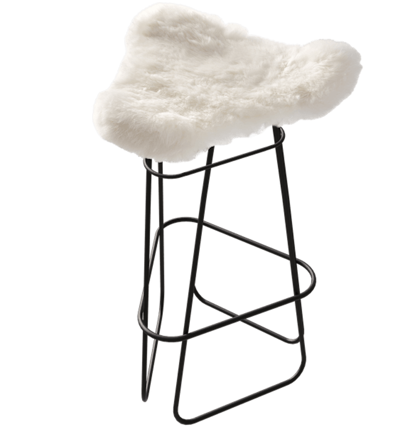 Iceland Barpall 82 cm, Svart / Shorn White