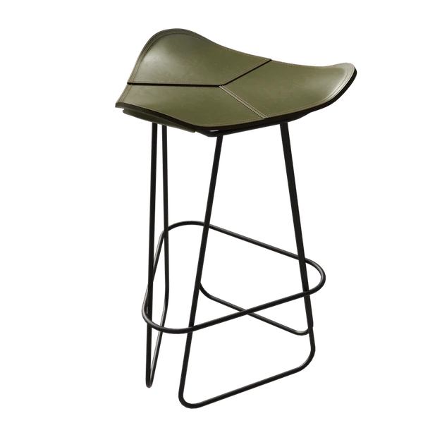 Cuero Pampa Barpall 82 Cm Svart / Grass Green - Barstolar St&aring;l Gr&auml;sgr&ouml;n - 1601711