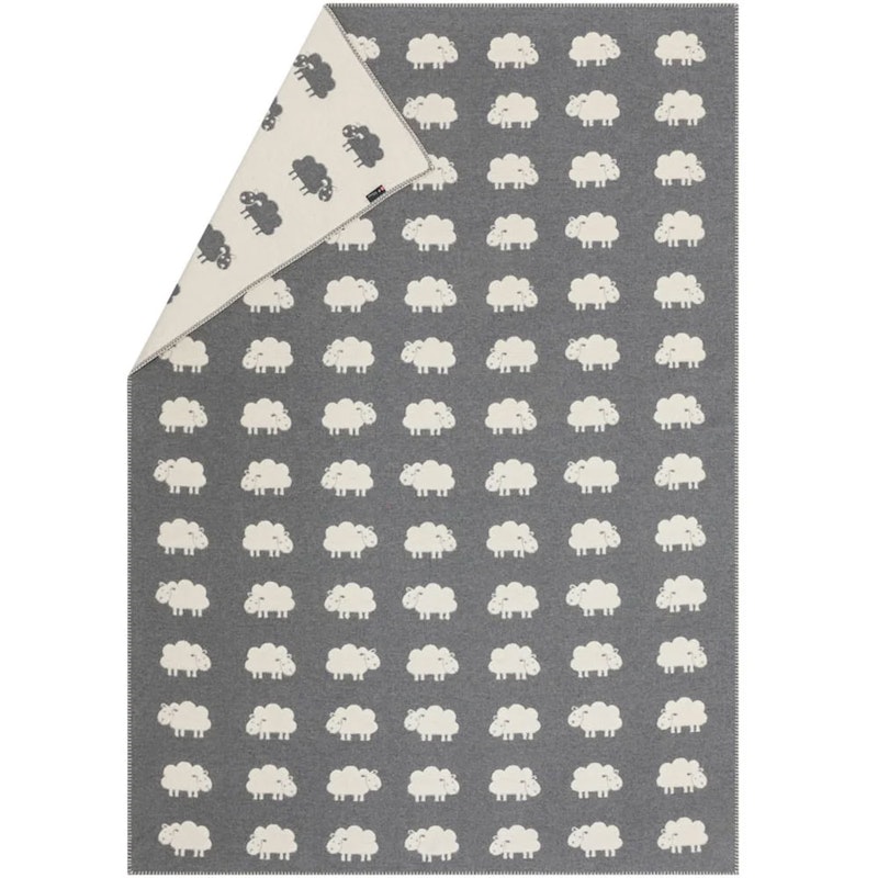 Deco Filt 130x200 cm Sheep allover, Grå