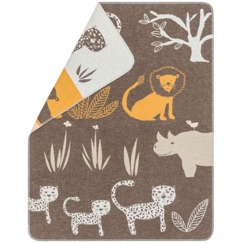 Juwel Babyfilt 70x90 cm Djungle, Brun