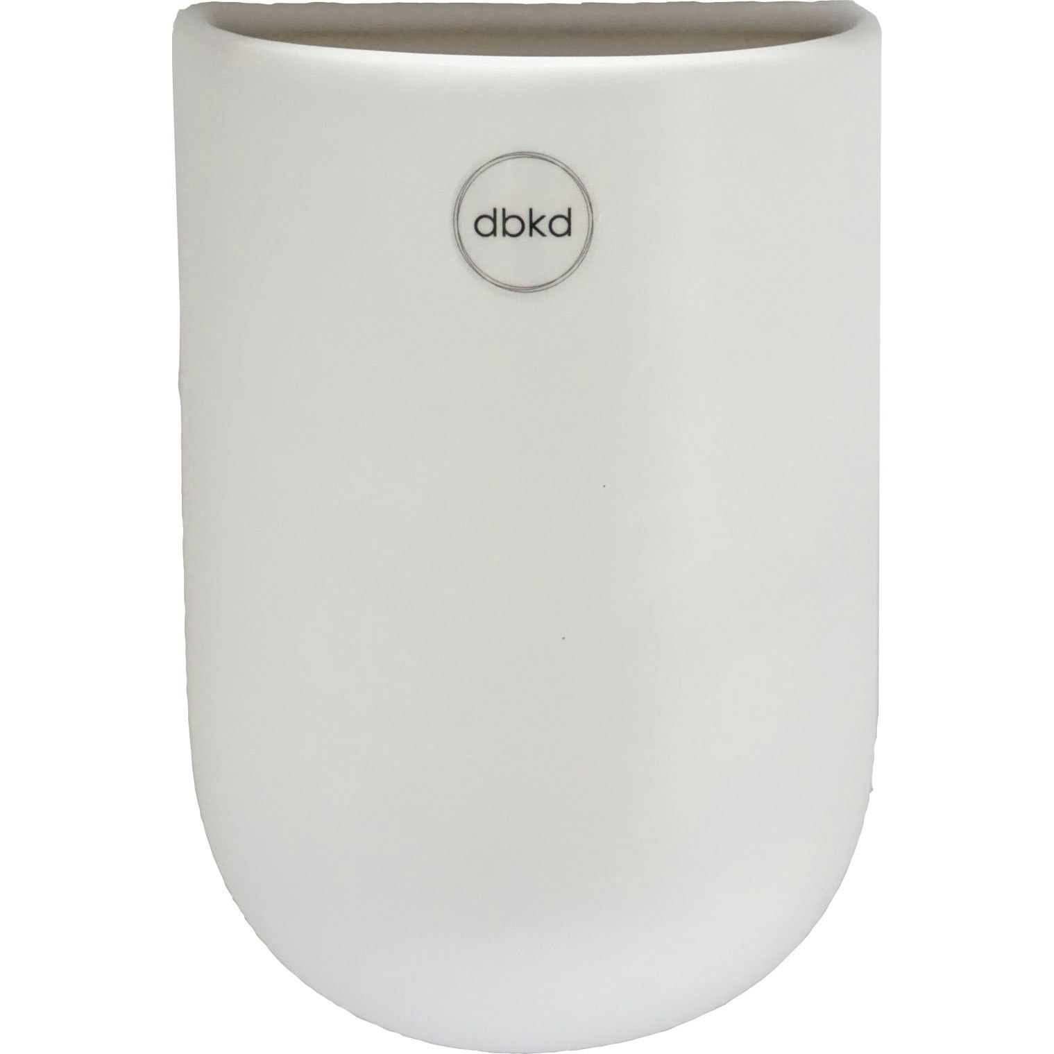 Dbkd Cut V&auml;ggkruka Medium Vit - Krukor Keramik Vit - 20180603w