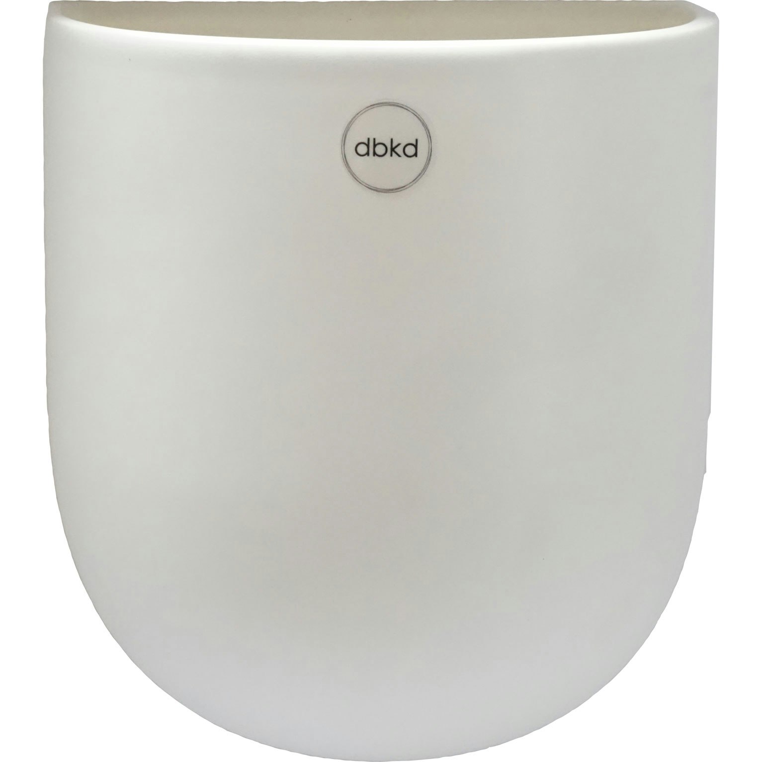 Dbkd Cut V&auml;ggkruka Large Vit - Krukor Keramik Vit - 20180602w