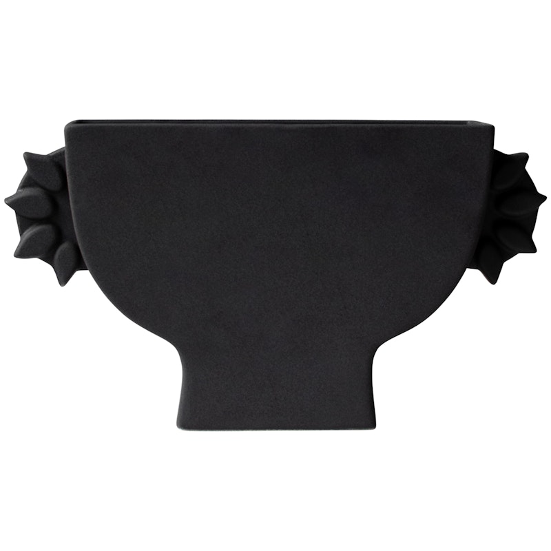 Flat Vas Small, Svart