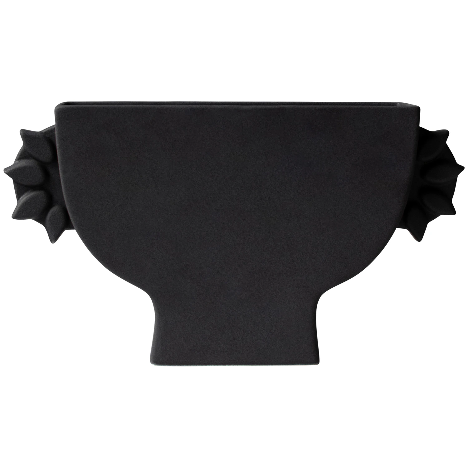 Dbkd Flat Vas Small Svart - Vaser Keramik Svart - 20251201BL