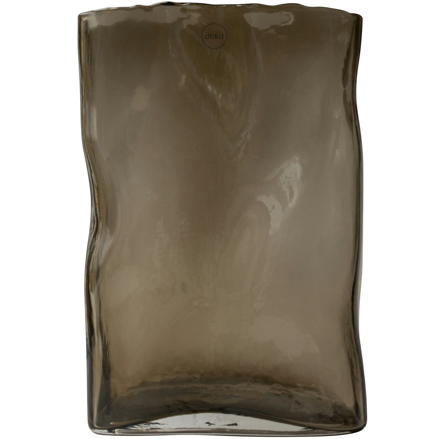 Dbkd Meadow Clear Pot/vase Vas 20x30 Cm Brun - Vaser Glas Brun - 20230701BR