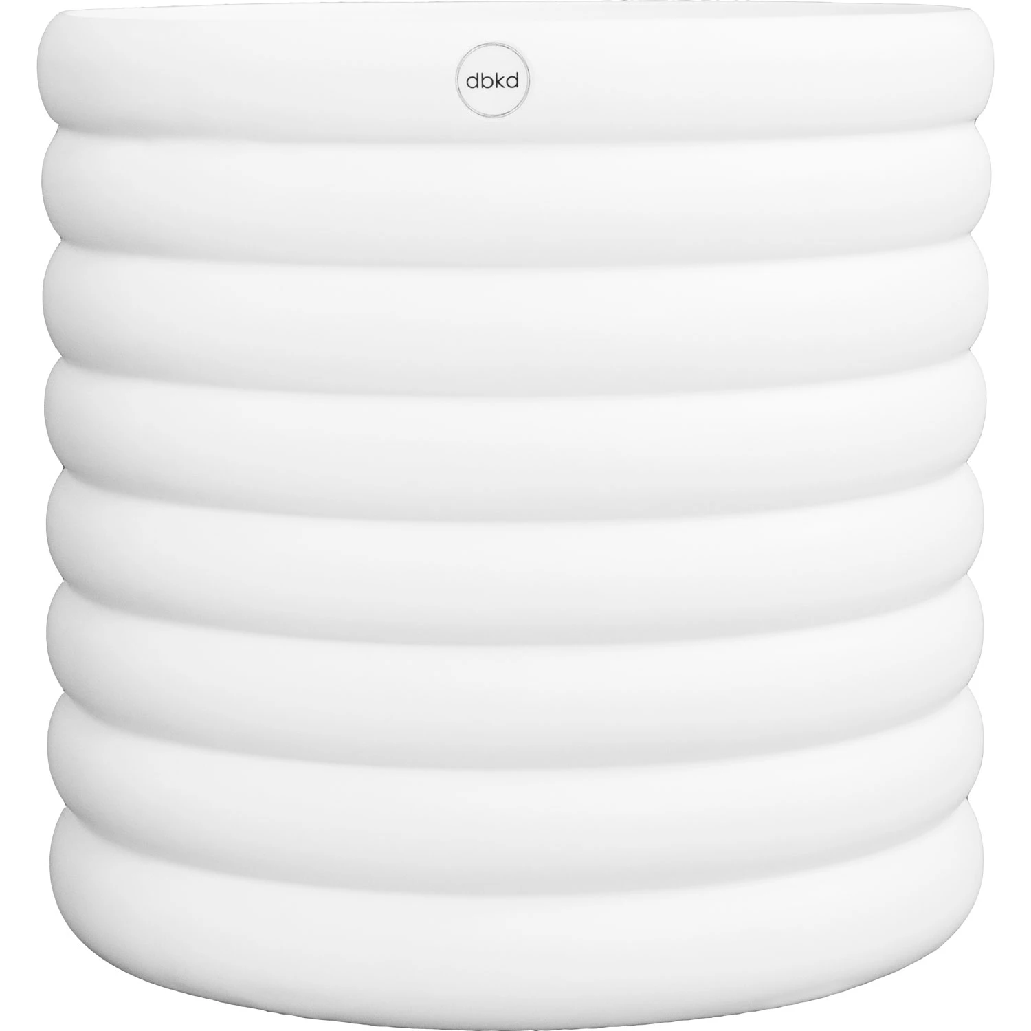 Dbkd Mud Kruka Xl 27 Cm Vit - Krukor Keramik Vit - 20190401w