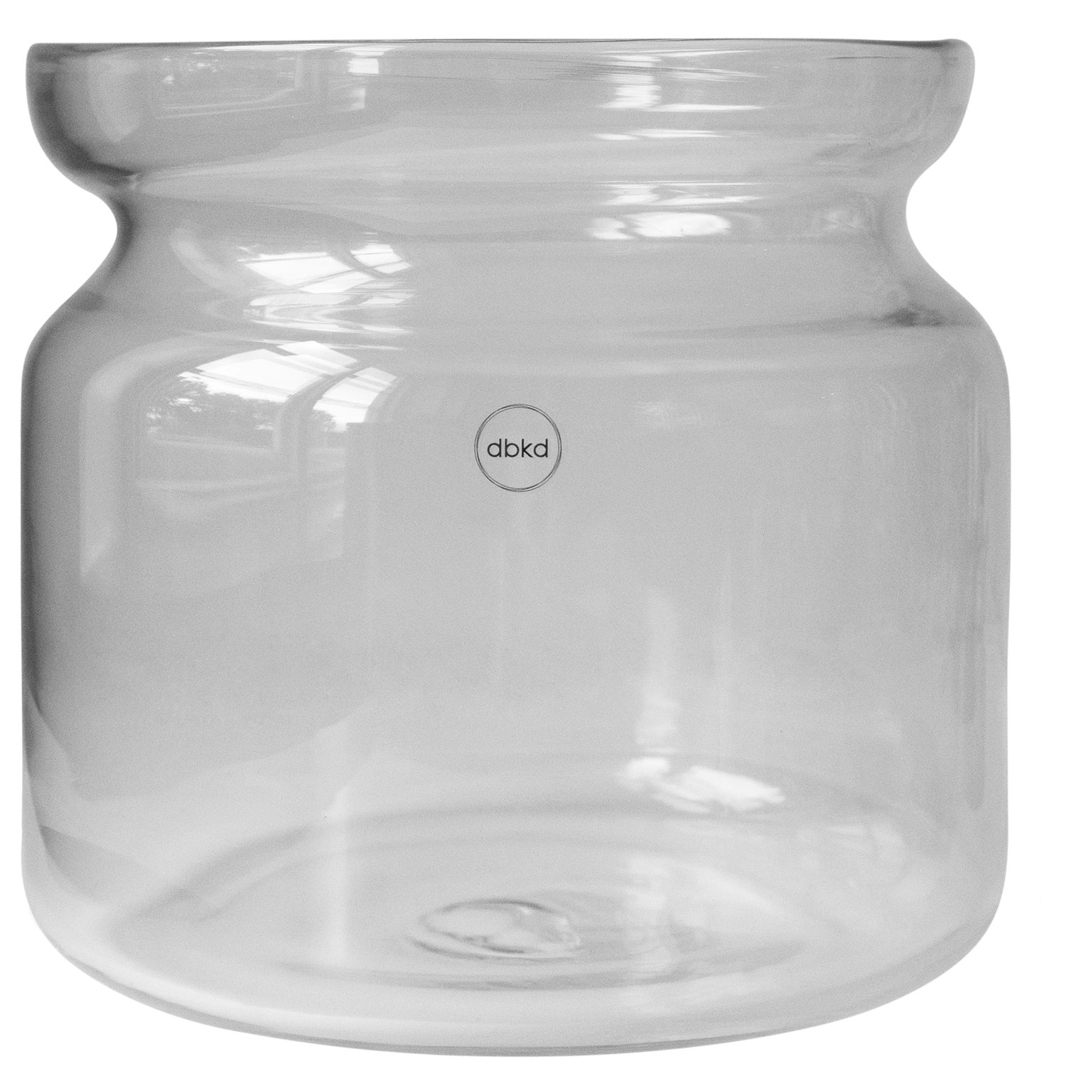 Dbkd Neck Vas Extra Small Klar - Krukor Glas Klar - 20251104CL