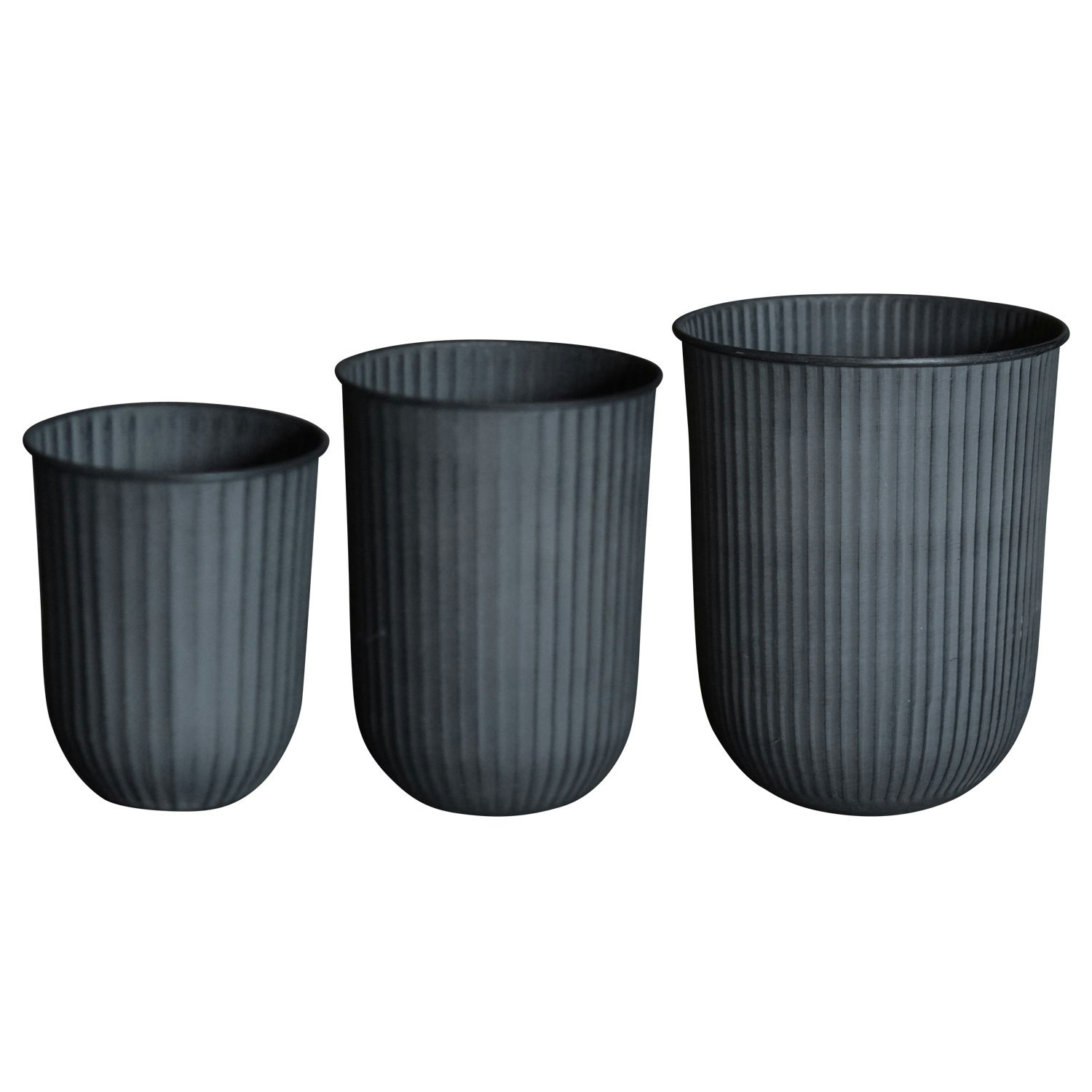 Dbkd Out Stripe Krukor 3-pack Svart - Krukor Pl&aring;t Svart - 1022