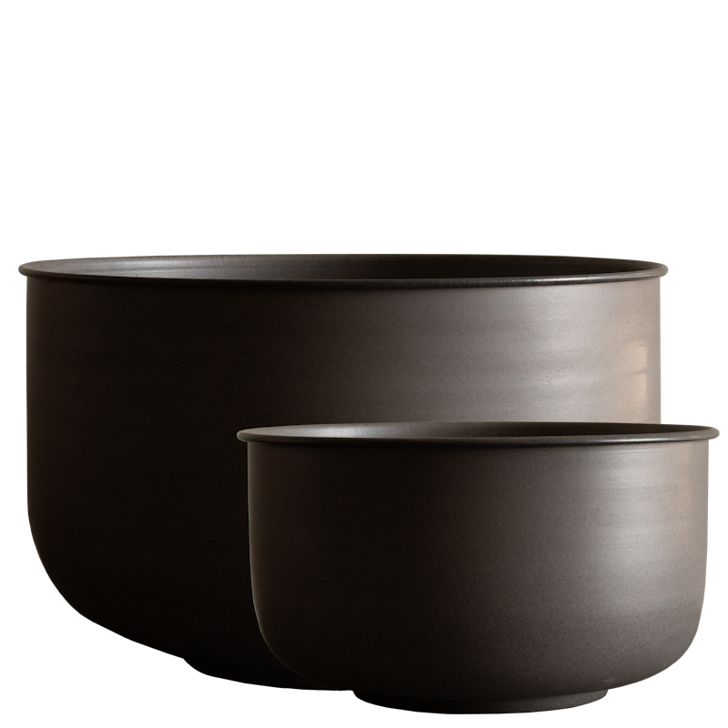 Out Wide Utomhuskrukor 2-pack, Brun