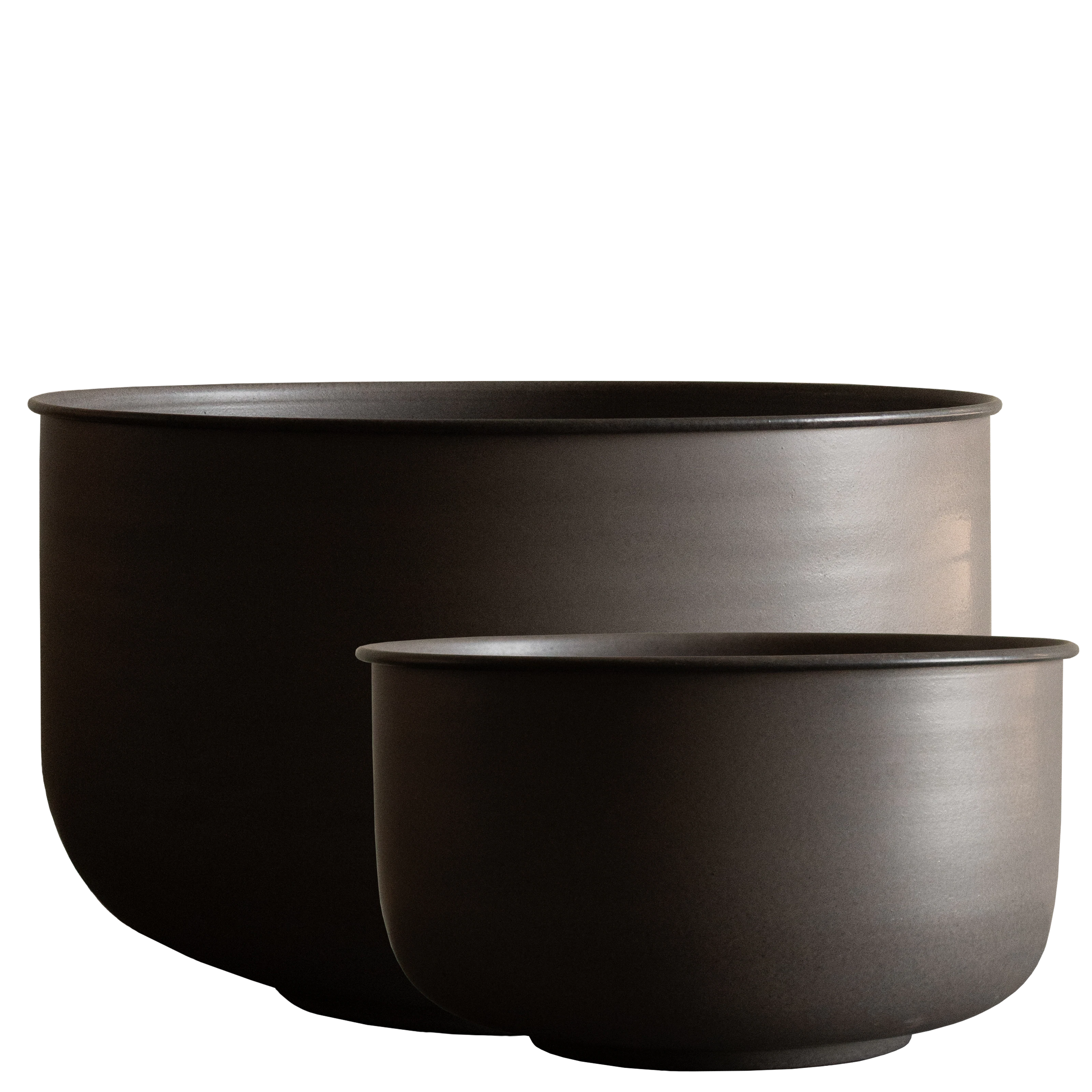 Dbkd Out Wide Utomhuskrukor 2-pack Brun - Krukor Metall Brun - 20241201BR