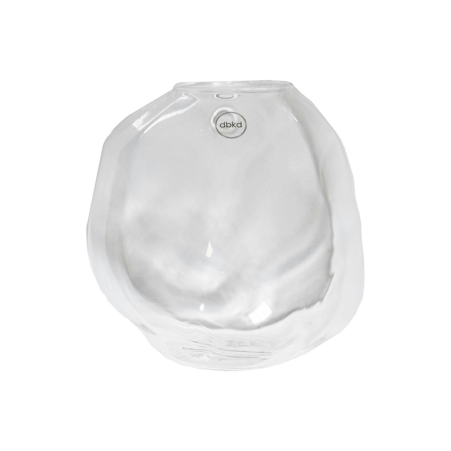 Dbkd Pebble V&auml;ggh&auml;ngd Vas Klar Small - Vaser Glas Klar - FDG1510