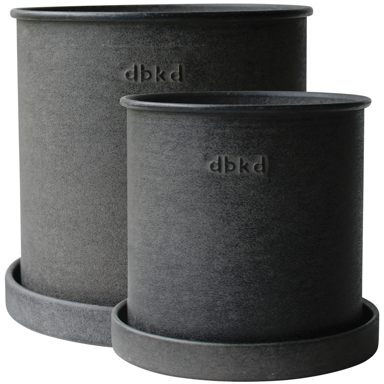Dbkd Plant Kruka Small 2-pack Svart - Krukor Pl&aring;t Svart - 20230203BL