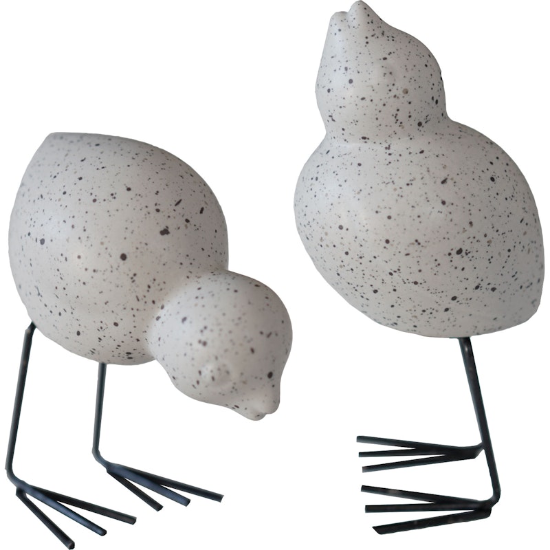 Swedish Birds Påskdekoration 2-pack, Mole Dot