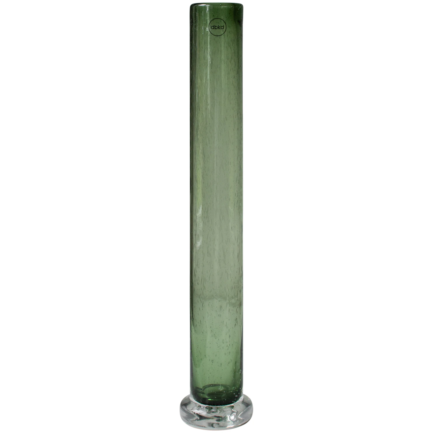 Dbkd Tall Vas 40 Cm Gr&ouml;n - Vaser Glas Gr&ouml;n - 20251002GR