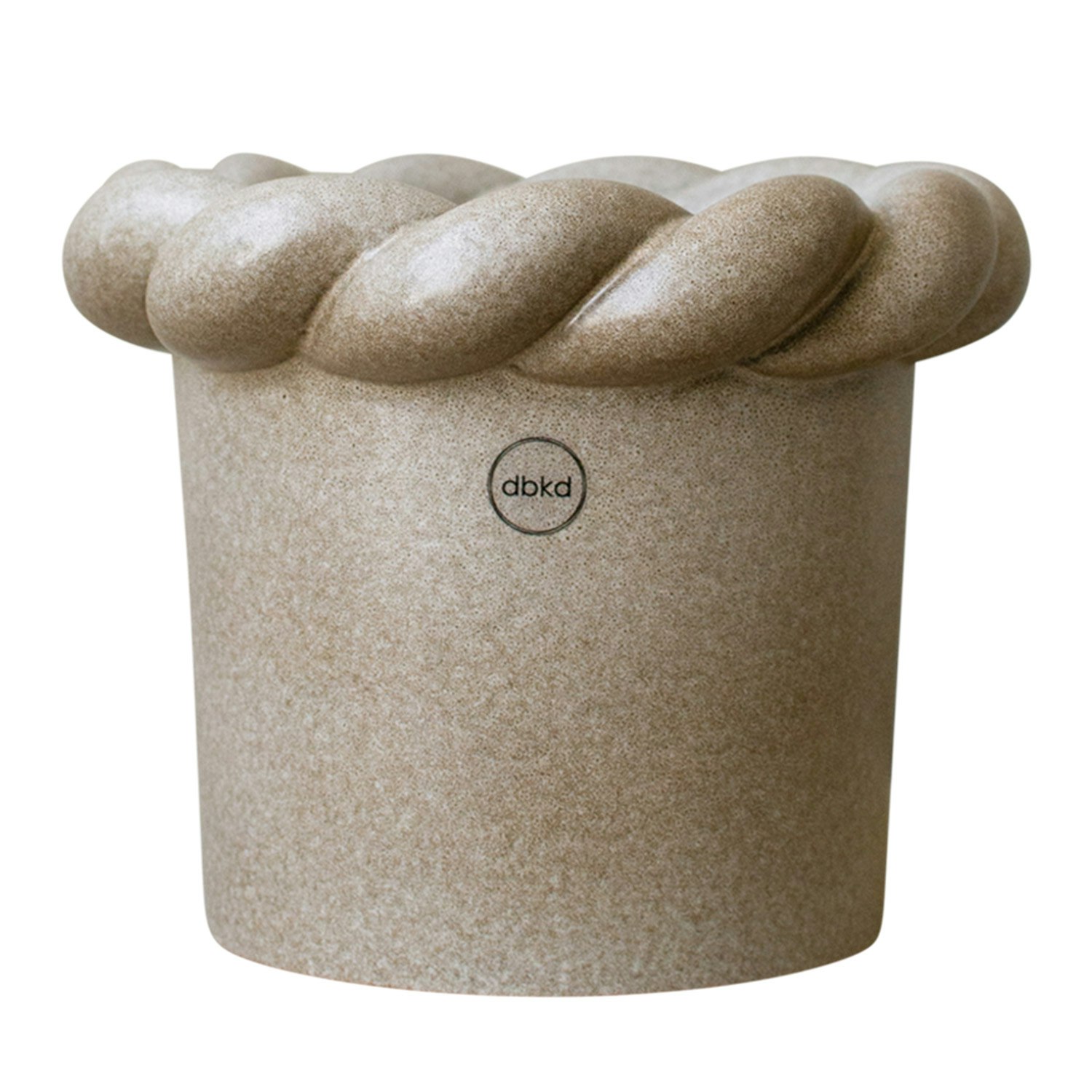 Dbkd Twine Kruka Liten Beige - Krukor Lergods Beige - 20230602BE
