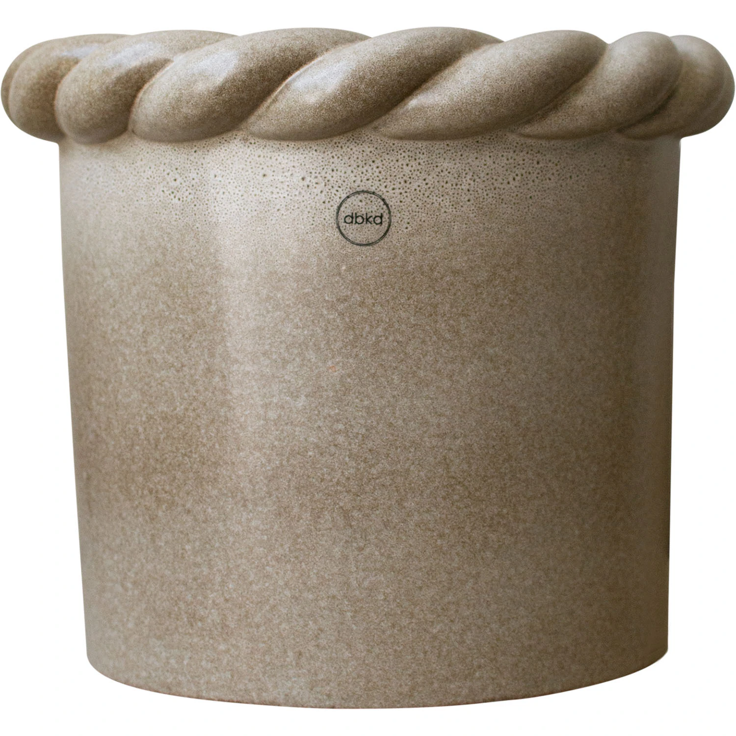 Dbkd Twine Kruka Stor Beige - Krukor Lergods Beige - 20230603BE