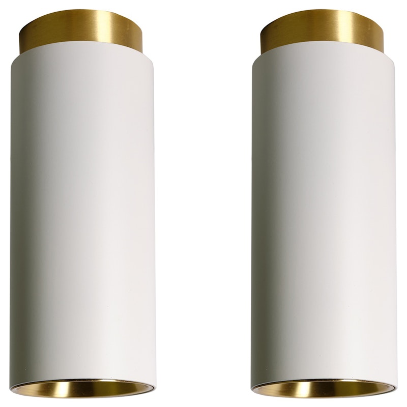 Tobo C65 Spotlight 2-pack, Vit