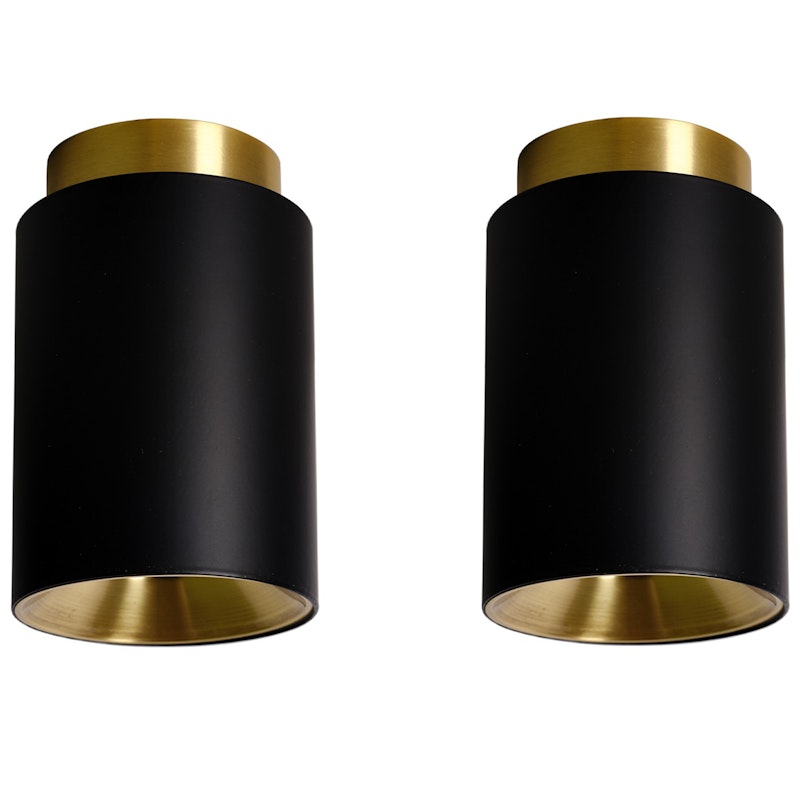 Tobo C85 Spotlight 2-pack, Svart