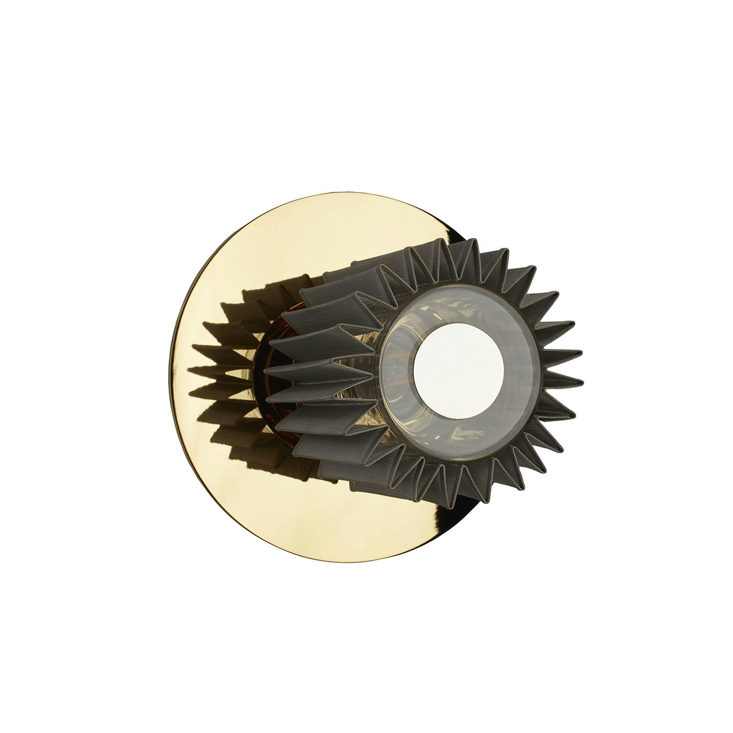 Dcwéditions In The Sun 190 Vägglampa Guld/silver - Vägglampor Stål Silver - ITS W 190 GOL-SIL