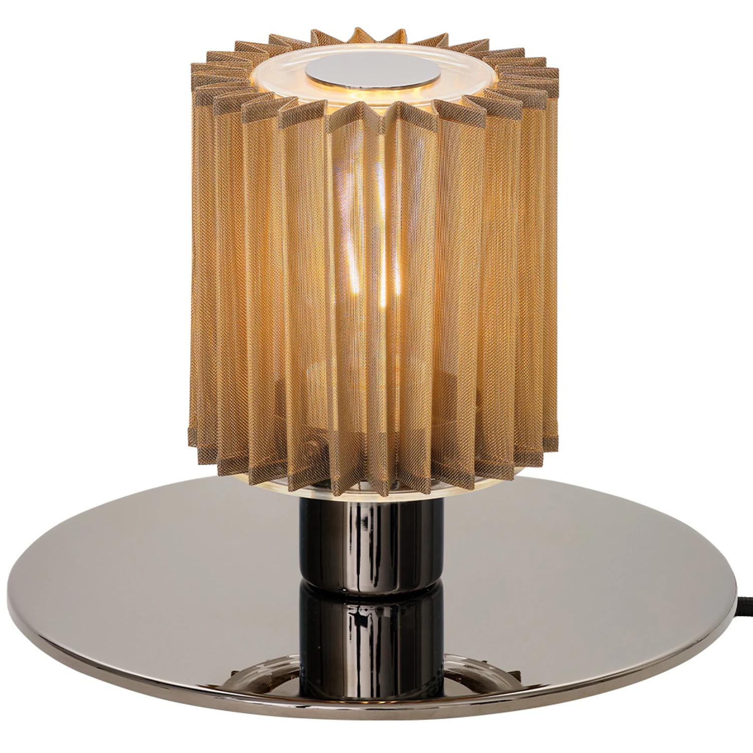 Dcwéditions In The Sun 220 Bordslampa Silver / Guld Mesh - Bordslampor Stål Silver - ITS T 220 SIL-GOL