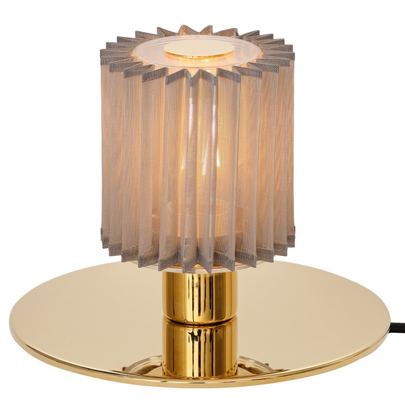In the Sun 220 Bordslampa, Guld / Silvrigt Mesh