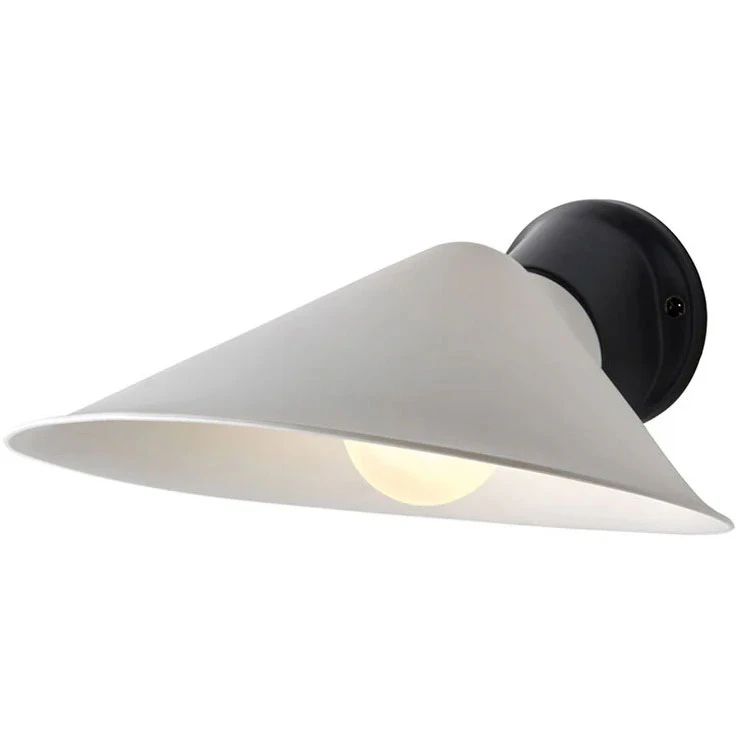 Dcw&eacute;ditions Plume Sw V&auml;gglampa Med Str&ouml;mbrytare Porslin - V&auml;gglampor Vit - PLUME SW BL-PORCELAIN