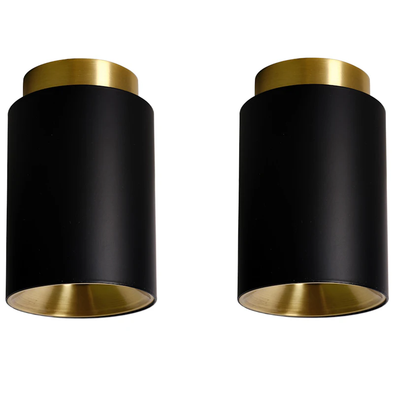 Tobo C85 Spotlight 2-pack, Svart